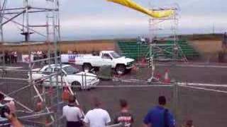 1986 Hilux Pickup Drag Racing [upl. by Elfie498]