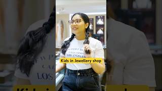 Kids in Jewellery Shop  Indian Parents silver coin  Diwali Dhanteras Middle Class Family shorts [upl. by Iaw]