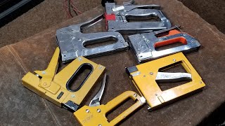 Speciality StaplerTacker Review amp Comparison [upl. by Opiuuk315]