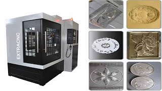 Custom Metal CNC Milling Machine with Automatic Tool Changer [upl. by Eilyr]