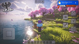 12123 Shaders For Minecraft PE 🔥 Shader Mcpe 121  No Clickbait  Low End Free [upl. by Herrick]