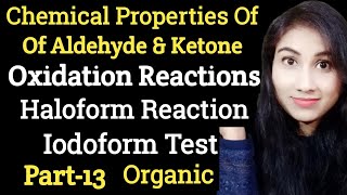 Haloform Reaction🔥Iodoform TestOxidation Reaction Of Aldehyde amp KetoneNJCHEMISTRYPart13Organic [upl. by Nnylirej]