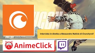 Intervista in diretta a Alessandro Nativio di Crunchyroll  Comicon 2022 [upl. by Paver]