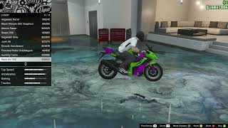 GTA V  Nagasaki Shinobi bike build [upl. by Melia]