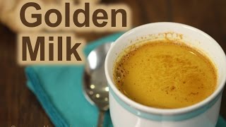 How To Make Golden Milk  Turmeric Benefits  Rockin Robin Cooks [upl. by Encrata157]