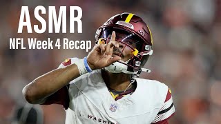 ASMR NFL Week 4 Recap  NFL Week 5 Predictions [upl. by Madoc]