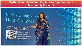 Understanding amp Leveraging the Use of Data Analytics in HR Masterclass by Sejal Vora  RethinkHR [upl. by Gunther225]