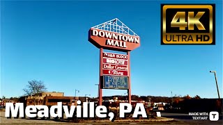 【4K】Downtown Meadville Mall  November 2023 Walk Through [upl. by Sila]