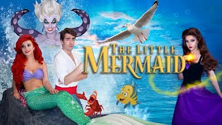 Ariel The Little Mermaid in Real Life  Recreating iconic scenes from 1989 The Little Mermaid [upl. by Laersi]