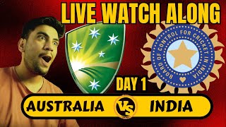 Live Australia vs India  1st Test  Day 1  BorderGavaskar Series 2024 [upl. by Lrub]