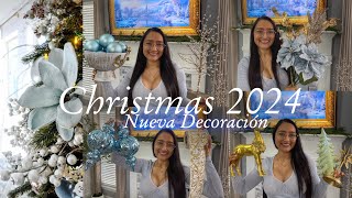 ✨💙DECORACIÓN NAVIDEÑA 2024 ARBOL DE NAVIDADIDEAS DECORACIÓN NAVIDADChristmas Decor 2024 [upl. by Enala592]