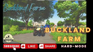 🚜Bucklands Farm Hard Playthrough with Simulator Radio  FS22  TeamB42 GiantsPartner 🌾 [upl. by Yhtac]