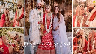 Vicky Kaushal And Katrina Kaif Looks Stunning in Unseen Official Wedding Photos [upl. by Claudian887]