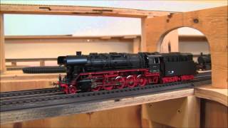 Roco HO BR44 3 Cylinder Heavy Freight Locomotive [upl. by Persis318]