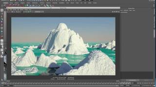 Maya 2011 Create Organic Terrain from Custom PSCS5 Displacement Map Tutorial by Stuart Christensen [upl. by Mallory]