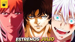 ESTRENOS ANIME JULIO 2023 NETFLIX Crunchyroll Animeflv xd y más [upl. by Anos]