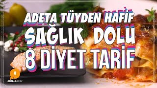 Adeta Tüyden Hafif Sağlık Dolu 8 Diyet Tarifi  Sağlıklı Tarifler [upl. by Luapnaes]