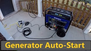 Generator AutoStart ST switch [upl. by Oicapot872]