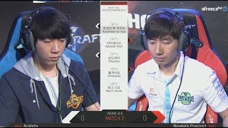 GSL SuperTournament II Ro8 Match2 Dear vs Rogue [upl. by Akieluz]