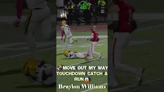 🏈Did he truck stick his teammate 😱 to score a Touchdown🤔 Braylon Williams South Brunswick vs Edison [upl. by Loree]