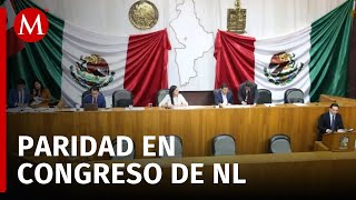 TEPJF retira curules a mujeres para equilibrar paridad en Congreso de NL [upl. by Anirtruc303]