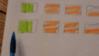 Division Array Model for Fractions [upl. by Ketchum]