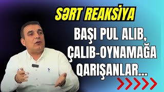 Başı pul alıb çalıb oynamağa qarışanlar Kimi istəsələr tənqid edə bilərlər [upl. by Ahcurb]