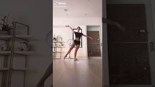 Charli Damelio does the WAP dance by CardiB [upl. by Raamal]