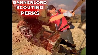 Bannerlord Perks Guide  Scouting Perks Complete Guide To All Scouting Perks amp Bonus At The End [upl. by Warring]