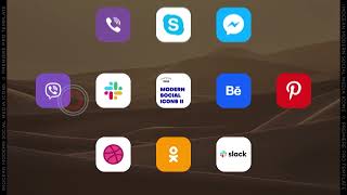 Free Modern Social Media Icon Download For PR Messenger Slack Skype Pinterest Icons V005 [upl. by Cyb]