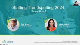 Staffing Trendspotting 2024 From AI to Z [upl. by Orna448]