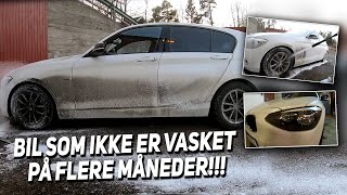 Ikke vasket på flere mnd  Vask av BMW 1Serie [upl. by Trisa]