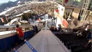 GoPro Sprung 4SchanzenTournee Oberstdorf Florian Horst [upl. by Bellanca]