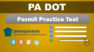 Pennsylvania Permit Practice Test 2023 PA DOT Driver and Teen Licensing Written Test [upl. by Ulda747]