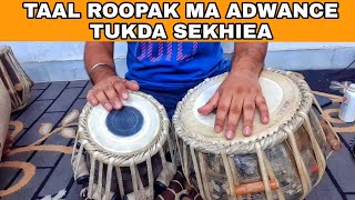 Taal ROOPAK ma advance tukda sekhiea  Roopak taal lesson no 1  Jagmohan singh tabla [upl. by Chita]