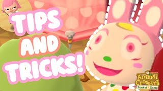 ♡ TOP TIPS  TRICKS FOR ANIMAL CROSSING POCKET CAMP ♡ [upl. by Hras]