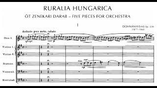 Ernő Dohnányi  Ruralia Hungarica Op32b [upl. by Boone]