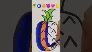 📒💗👿🔶🧿🍍satisfying colouringshortsviraltrending [upl. by Cuhp]