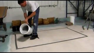 RockTred SL SelfLeveling Epoxy Flooring System [upl. by Mendie]