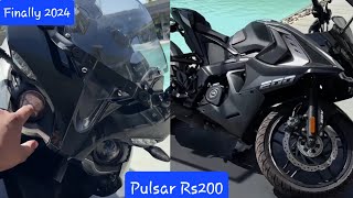 Finally 2024 Updated Pulsar Rs200 is Here Whats New In 2024  All DetailsPulsar Rs200 [upl. by Mcknight]