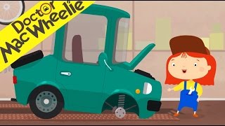 La révision dans le garage du docteur McWheelie  Dessin animé pour enfants [upl. by Telimay]