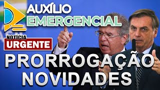 GOVERNO CONFIRMA QUE PRORROGAÇÃO DO AUXÍLIO EMERGENCIAL PODE COMEÇAR EM NOVEMBRO [upl. by Yellac130]