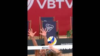 Undiggable shots from Valentina gottardi beachvolley [upl. by Hayila]