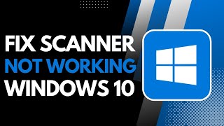 How to Fix Scanner Not Working in Windows 10 [upl. by Irby]