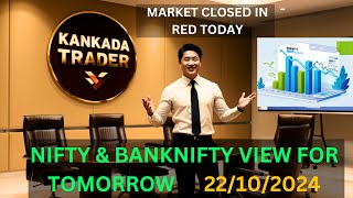 PRE MARKET  22 OCT 24  NIFTY  BANKNIFTY  FINNIFTY  KANNADA [upl. by Lulu644]