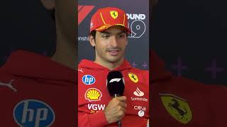 Carlos Sainz sobre su “coffe ride” ☕️con Tadej Pogacar en la conferencia de prensa previo Usa 🇺🇸 [upl. by Badger508]