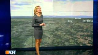 Das N24Wetter am 300112 mit Miriam Pede [upl. by Bauske]