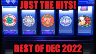 JACKPOT HANDPAY BIG WINS HIGH LIMIT SLOTS JUST THE HITS BEST SLOT WINS OF DECEMBER 2022 NICE [upl. by Auqenaj]