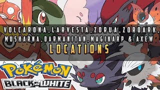 Pokemon Black amp White  All Special Pokemon Locations [upl. by Cristiona]