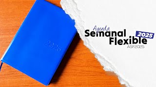 Agenda Semanal Flexible 2025  ASF2025 [upl. by Armalda]